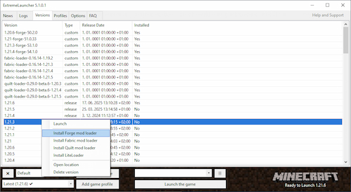 Modpacks